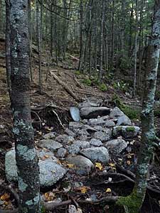 stone tread trail construction